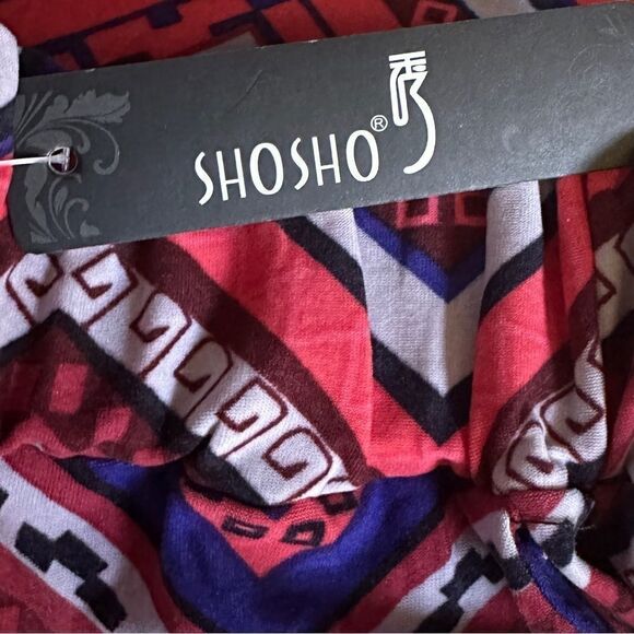 Boutique Chevron Soft Loungewear Pants NWT Colorful Dopamine Print Size M/L - Picture 7 of 9